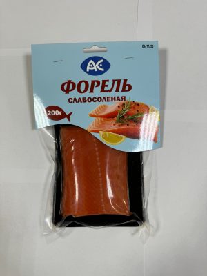 Форель слабосоленая в/у 200 гр. Ак Фиш