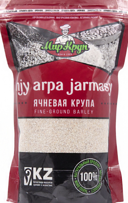 Ячневая крупа 700гр дойпак миркруп