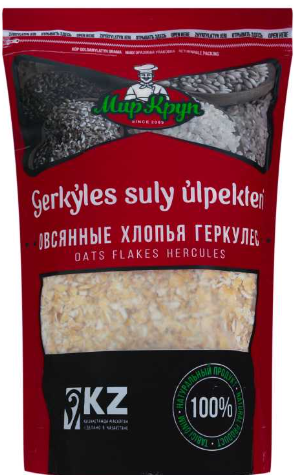 Овсяные хлопья "Геркулес" 3кг дойпак миркруп