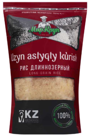 Рис лазер длиннозерный 1,7кг дойпак миркруп