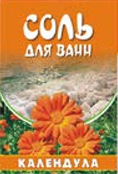 Соль для ванн календула 500 гр.