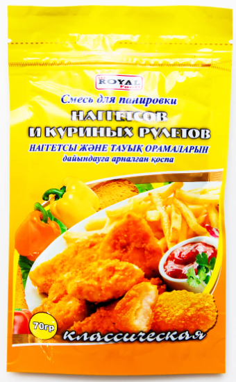 Смесь для наггетсов и кур. рулетов 70г Royal