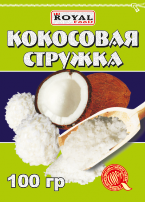 Кокосовая стружка 100гр Royal