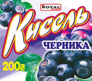 Кисель 200 гр. Черника