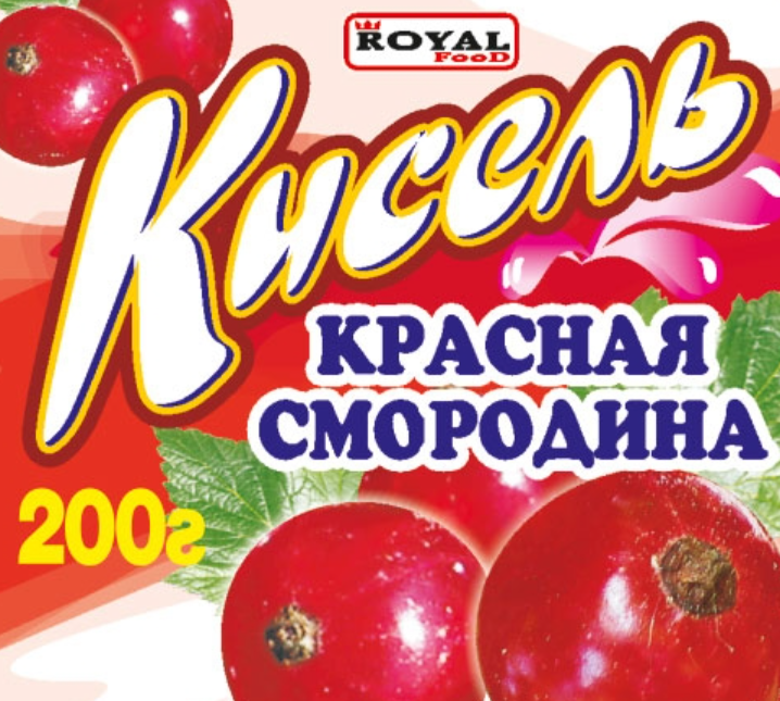 Кисель красная смородина 200гр