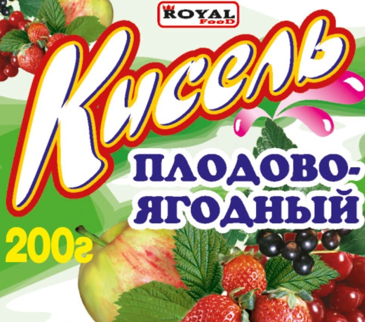 Кисель 200гр. Плодово-ягодный