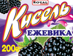 Кисель 200 гр. Ежевика