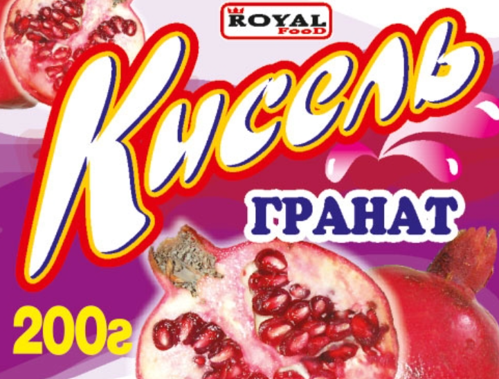 Кисель 200 гр. Гранат