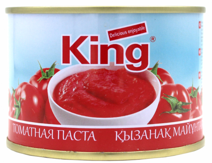 KING томатная паста 198гр