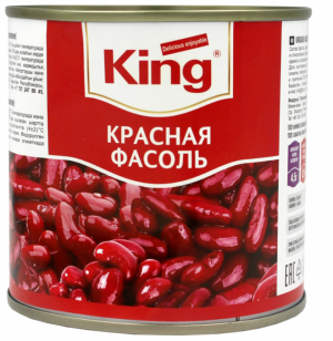 KING Red K.Beans-Фасоль Красная 425 Мл.400гр