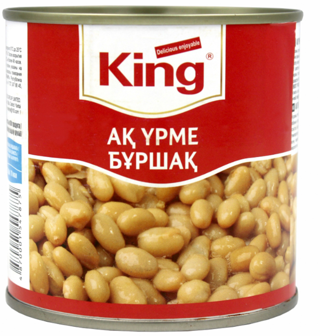 KING White K.Beans-Фасоль Белая 425 Мл.400гр