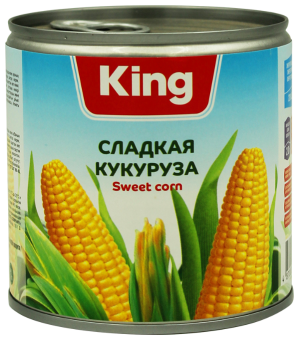 KING сладкая кукуруза  340гр