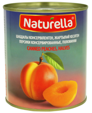 NATURELLA Конс.Peach-Персик Половиннки 820гр