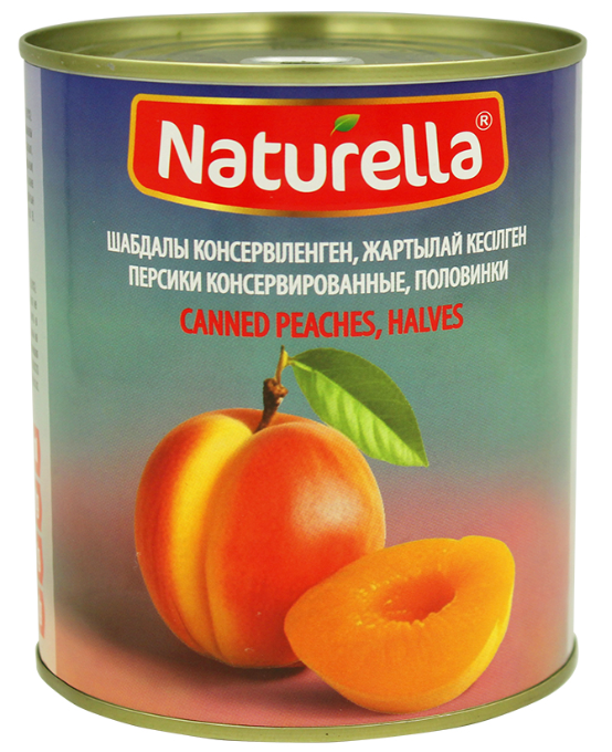 NATURELLA Конс.Peach-Персик Половиннки 820гр