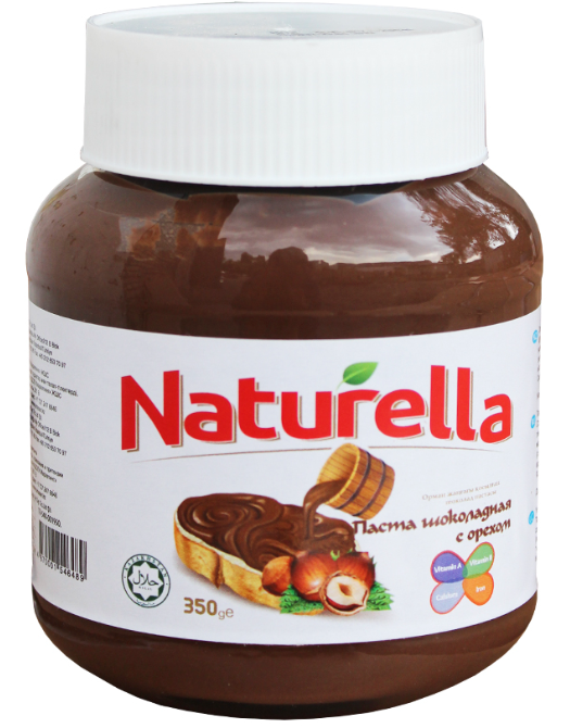NATURELLA Шокол. паста с фундуком 350 гр