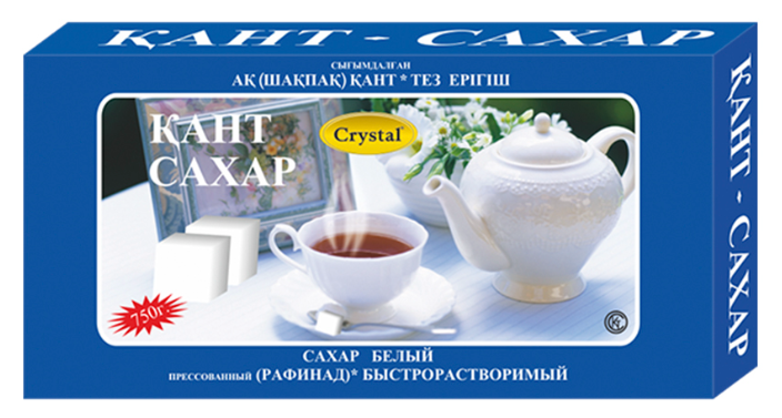 CRYSTAL Сахар рафинад 750гр