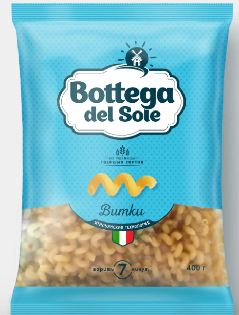 Макаронные изделия «Витки» «Bottega del Sole», 400 г