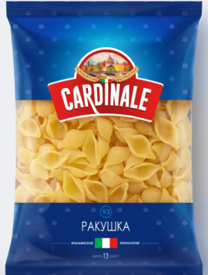 Макаронные изделия «Ракушка» «Cardinale», 400 г