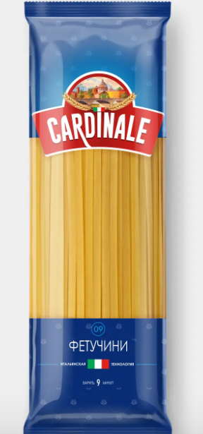 Макаронные изделия «Фетучини» «Cardinale», 500 г