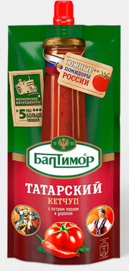 Кетчуп «Татарский» «Балтимор», 260 г