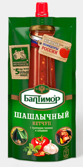 Кетчуп «Шашлычный» «Балтимор», 260 г
