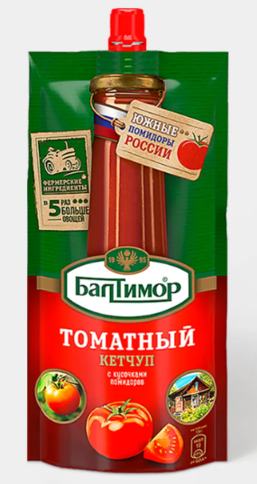 Кетчуп «Томатный» «Балтимор», 260 г