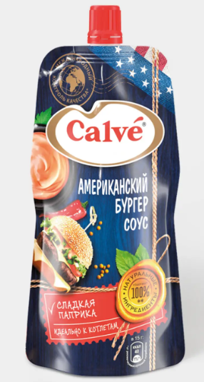 Cоус «Американский бургер» «Calve», 230 г