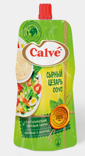 Соус сырный «Цезарь» «Calve», 230 г