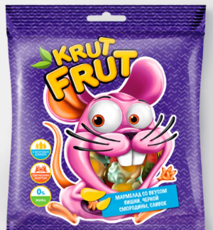 Мармелад жевательный в форме мышек «KrutFrut», 100 г