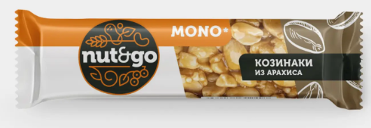 Козинак арахисовый «Nut&Go», 32 г