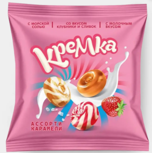 Карамель «Кремка» ассорти, 180 г