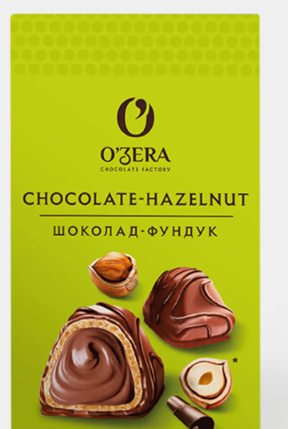 Конфеты Chocolate Hazelnut «O'Zera», 150 г