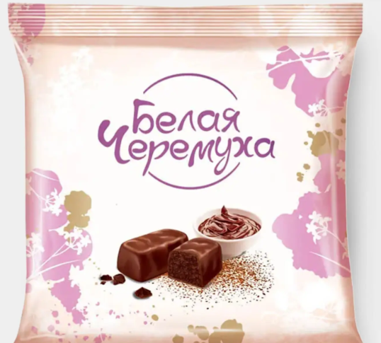 Конфеты «Белая черемуха» (упаковка 0,5 кг)
