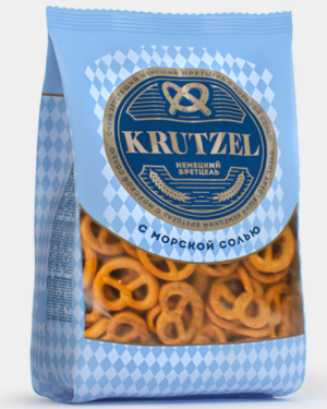 Крендельки «Бретцель» с солью «Krutzel», 250 г