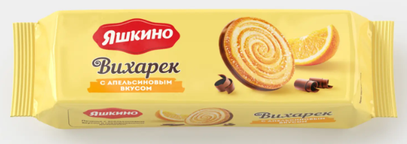 Печенье сахарное «Вихарёк» «Яшкино», 155 г