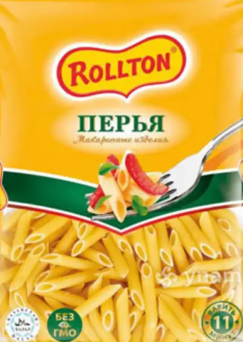 Роллтон Макаронные изделия ПЕРЬЯ 1600гр
