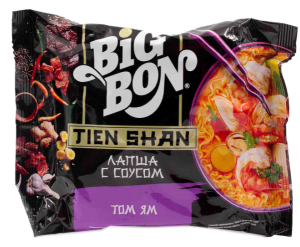 BIGBON Лапша+Соус "Том Ям" 85г