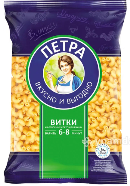 ПЕТРА  Макаронные изделия ВИТКИ 400 гр