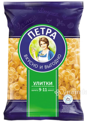 ПЕТРА  Макаронные изделия УЛИТКИ 400 гр