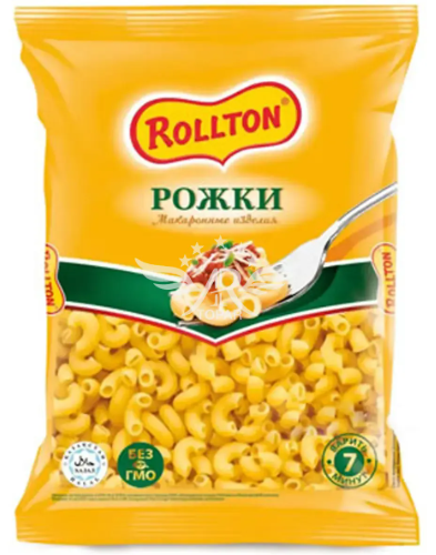 Роллтон Рожки высший сорт Вита Бонита 400 гр