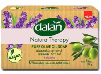 Мыло Dalan Natura Therapy  Лаванда  и оливковое масло  200гр.