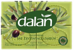 Мыло банное Dalan Традиционное зеленые оливки 125 гр.*4шт