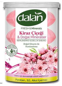 Мыло Dalan Fresh & Minerals  Цветок вишни  110 гр.*4шт