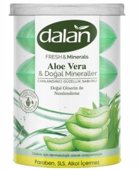 Мыло Dalan Fresh & Minerals  Алое вера  110 гр.*4шт
