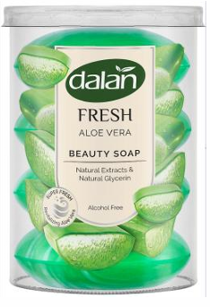 Мыло Dalan Fresh  Алое вера  110 гр.*4шт