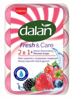 Мыло Dalan Лесные ягоды  90гр.*4шт