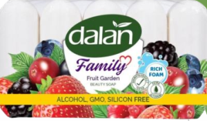 Мыло Dalan Family  Фруктовый сад 75 гр.*5шт