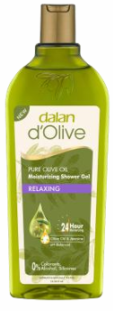Гель для душа  Dalan d'Olive Расслабляющий 400 мл