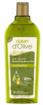 Гель для душа Dalan d'Olive Питательный 400 мл.