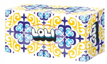 Салфетки в  коробке Loli MAXI  120 листов